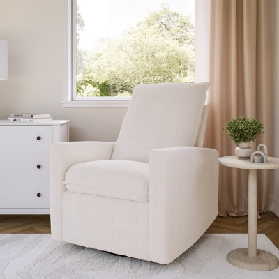 White 2025 nursery recliner