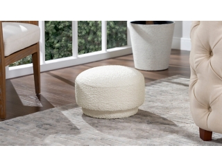 Fuji Mushroom Boucle Ottoman