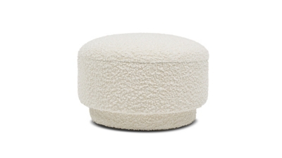 Fuji Mushroom Boucle Ottoman, , large
