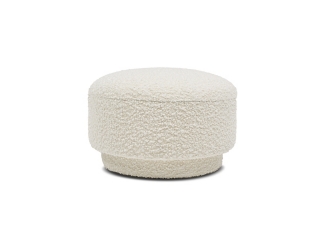 Fuji Mushroom Boucle Ottoman