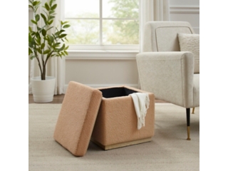 Linon Bridget Square Ottoman