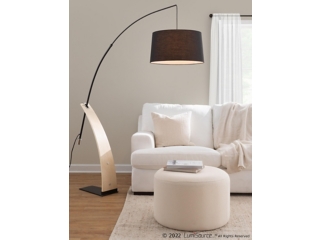 LumiSource Large Round Pouf