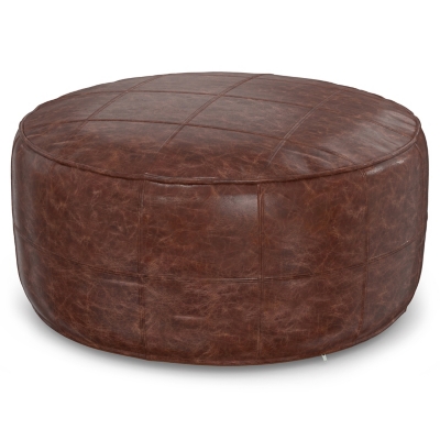Simpli Home Connor Coffee Table Pouf, , large