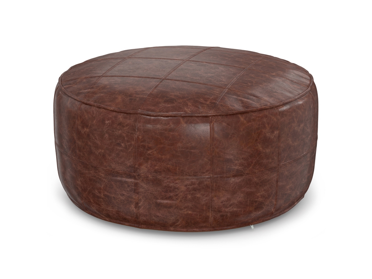 Simpli Home Connor Coffee Table Pouf, , large