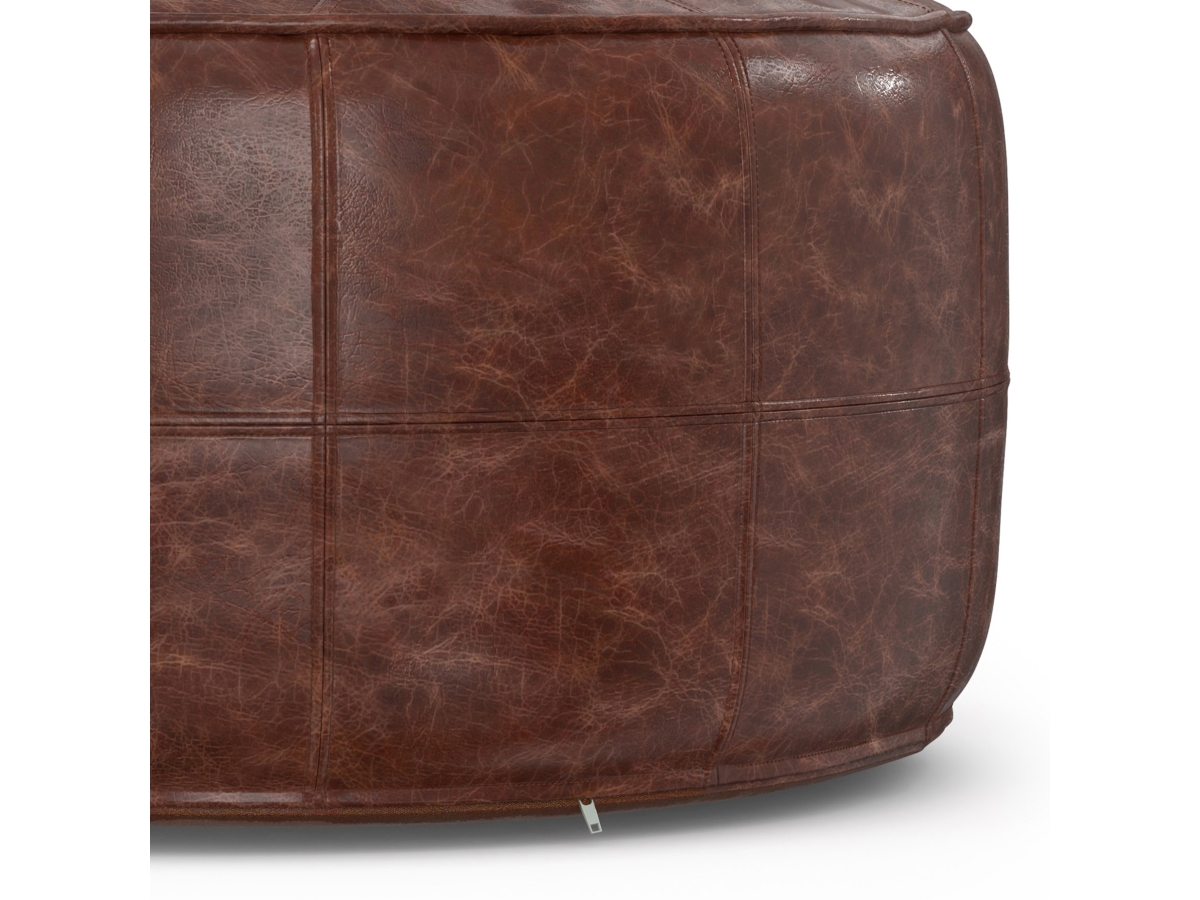 Simpli Home Connor Coffee Table Pouf, , large