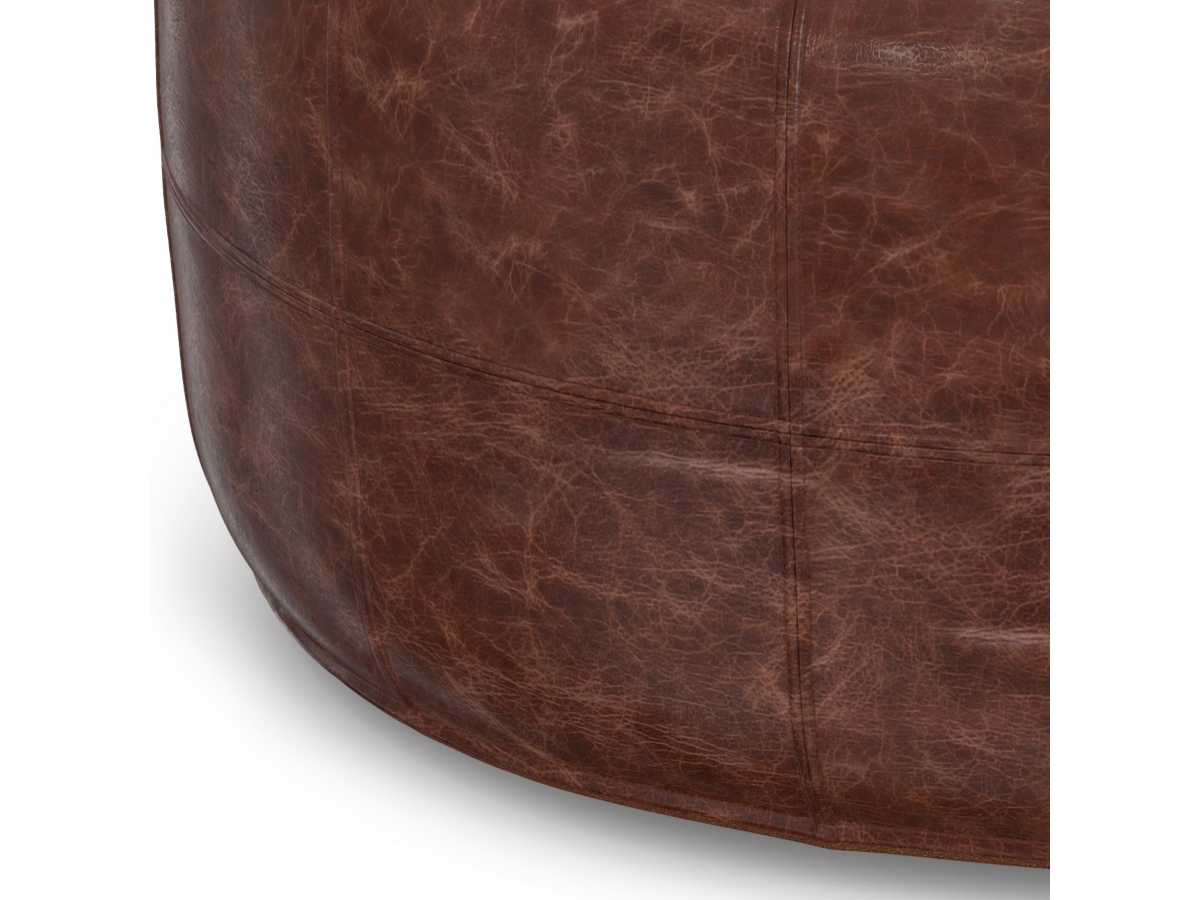 Simpli Home Connor Coffee Table Pouf, , large