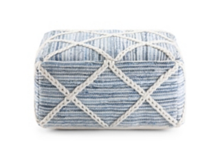 Simpli Home Cowan Square Ottoman