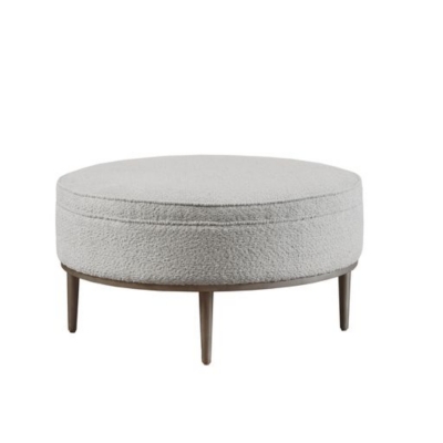 Harriet 34" Round Ottoman, , large