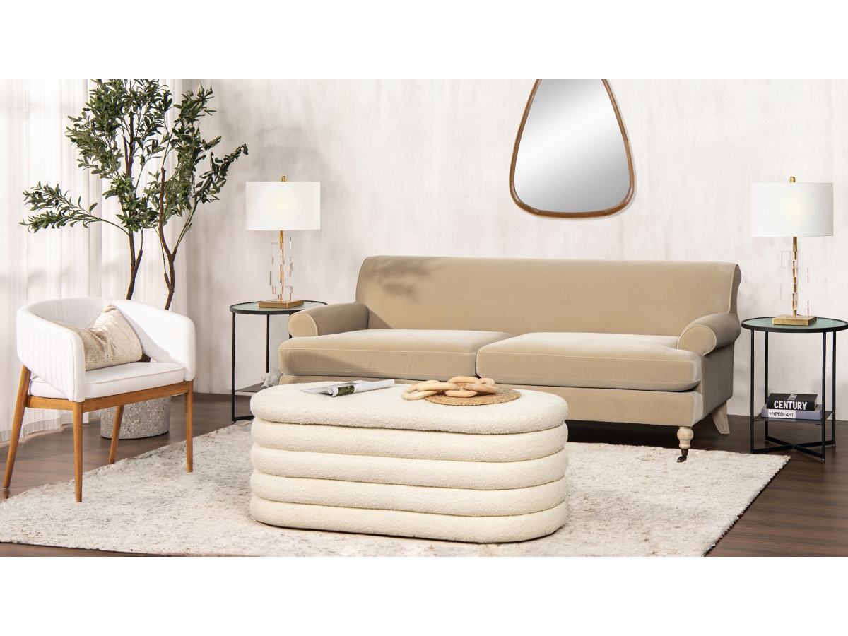 Jennifer Taylor home Alana Lawson Two-Cushion Sofa