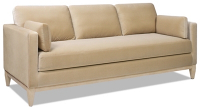 Beige Knox sofa with single row of cushions