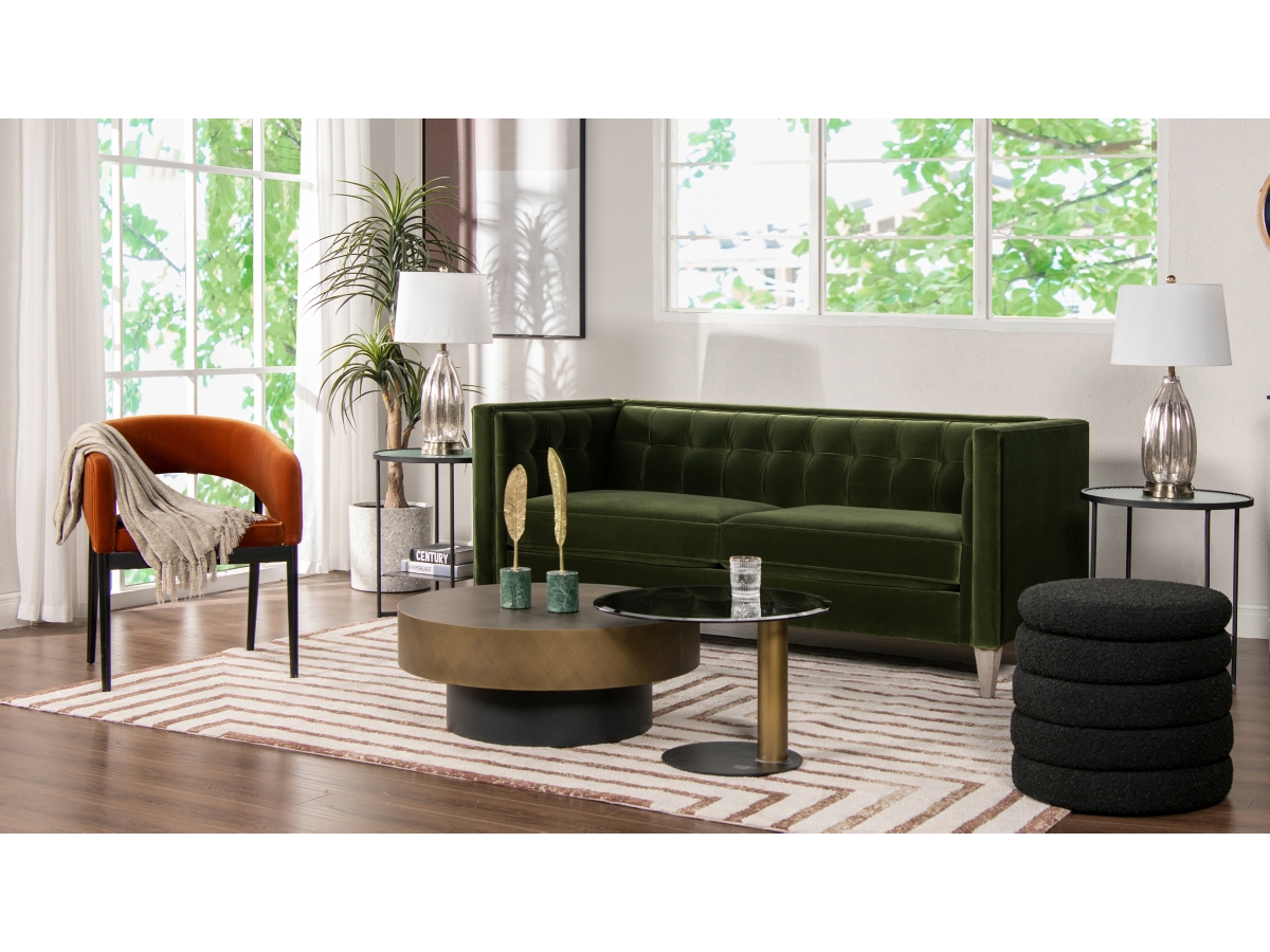 Jennifer taylor velvet sofa hotsell