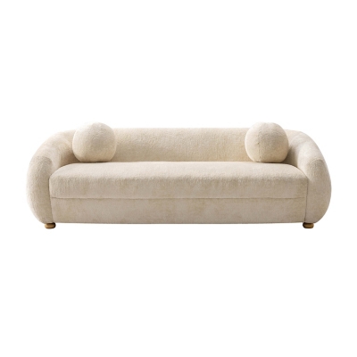 Manhattan Comfort Tribeca Sofa, Cream, large