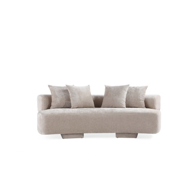 Manhattan Comfort Verandah Sofa, Beige, large