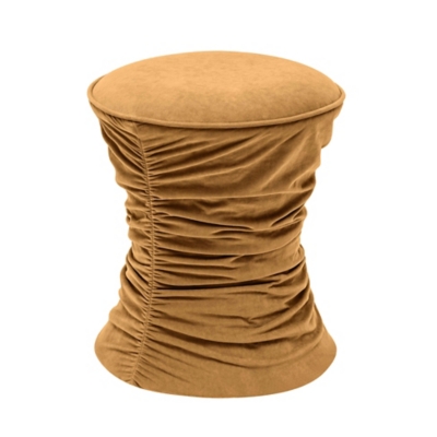 Bounce Ottoman, Orange, large