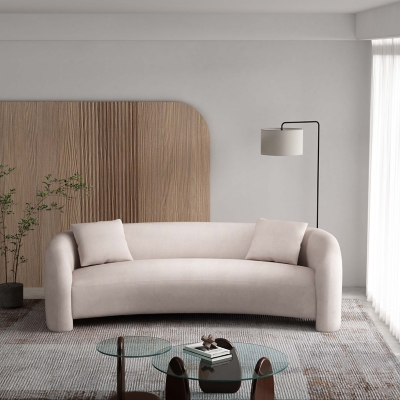 Manhattan Comfort Sylvia Sofa with Accent Pillows
