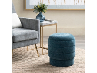 Evolution Stylish Round Ottoman with Storage
