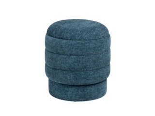 Evolution Stylish Round Ottoman with Storage