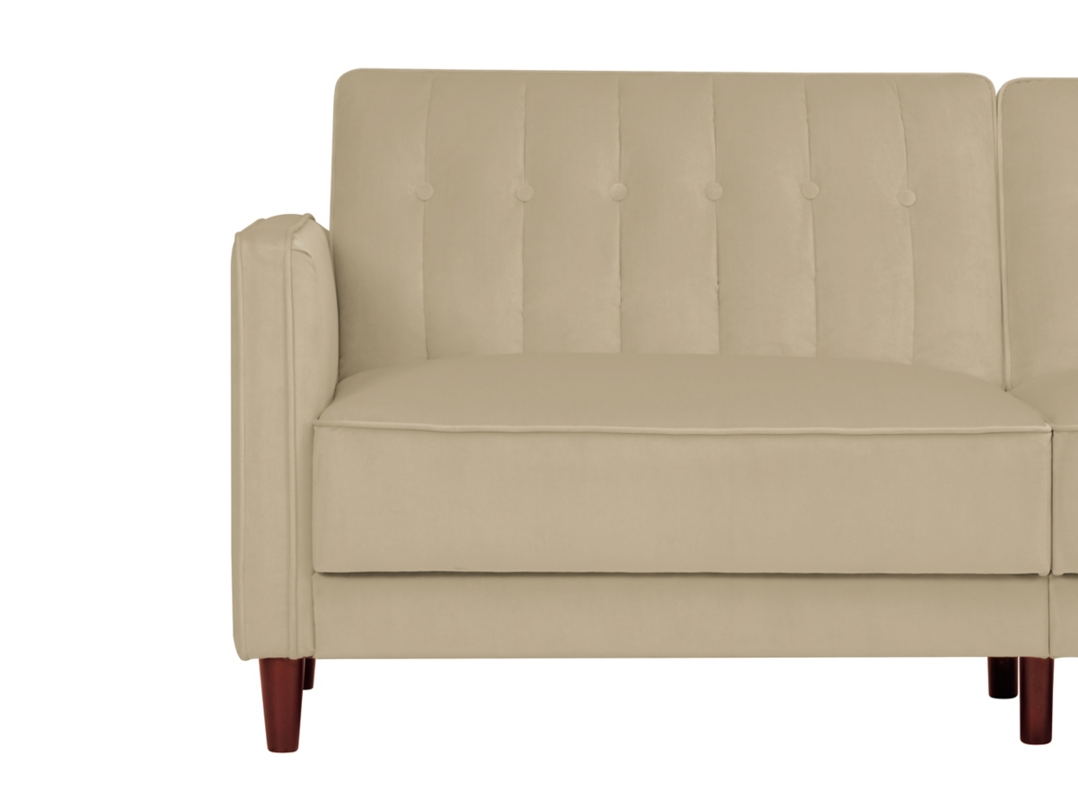 Dhp pin velvet deals convertible sleeper sofa