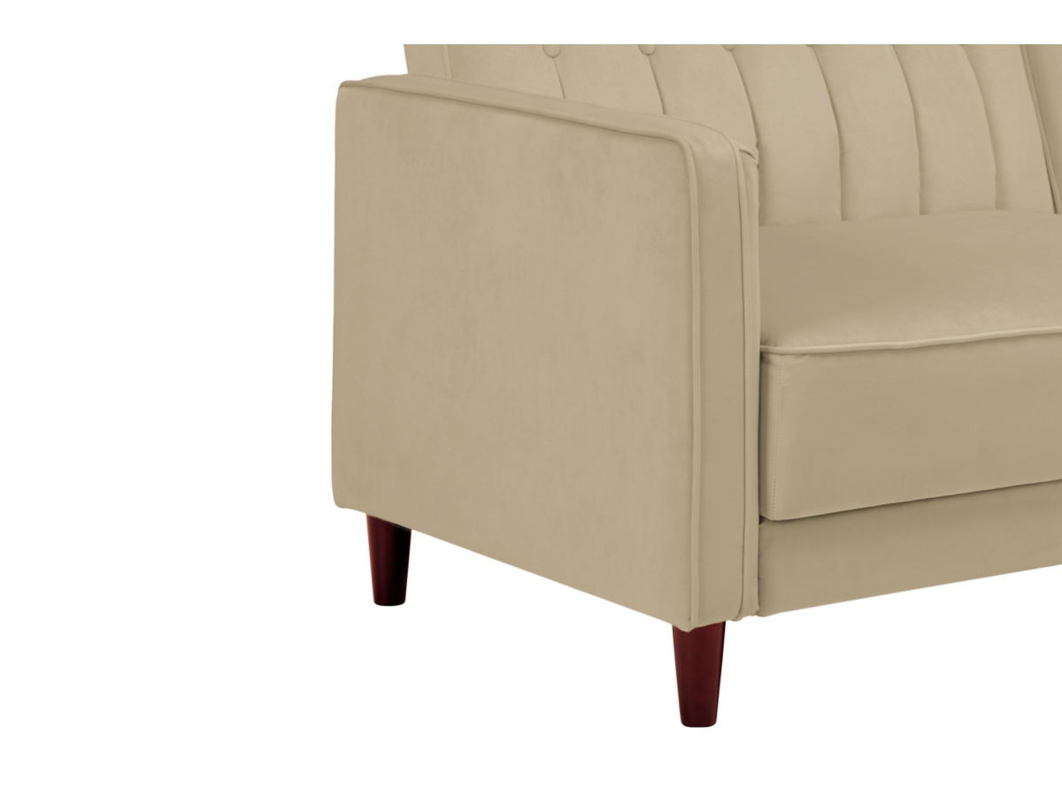 Dhp pin deals tufted transitional futon