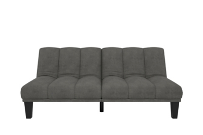 Burke Futon, Gray, rollover