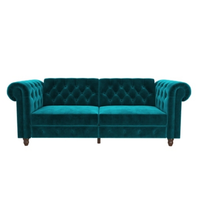 Atwater Living Fitz Sofa Futon, Green, large