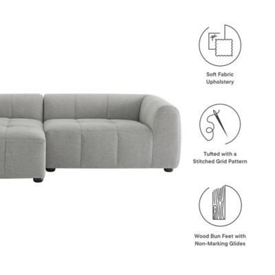 Close-up of fabric texture and upholstery details
