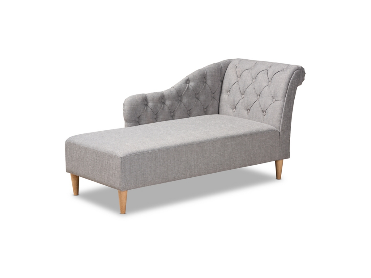 Baxton Studio Chaise Lounge Ashley