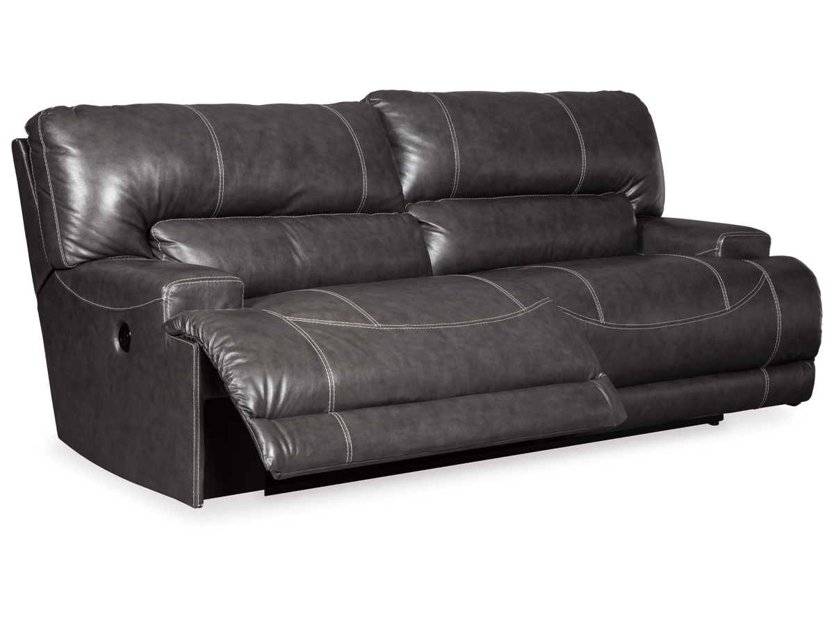 McCaskill Power Leather Reclining Sofa Ashley