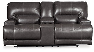 McCaskill Reclining Loveseat with Console, , large