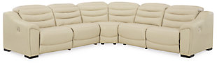 Center Line 5-Piece Power Reclining Sectional, Cream, large