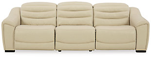 Center Line 3-Piece Power Reclining Sectional, Cream, large