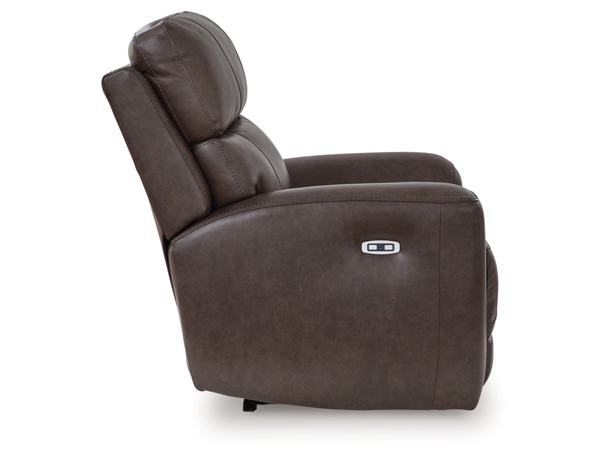 Beadel Dual Power Leather Recliner Ashley