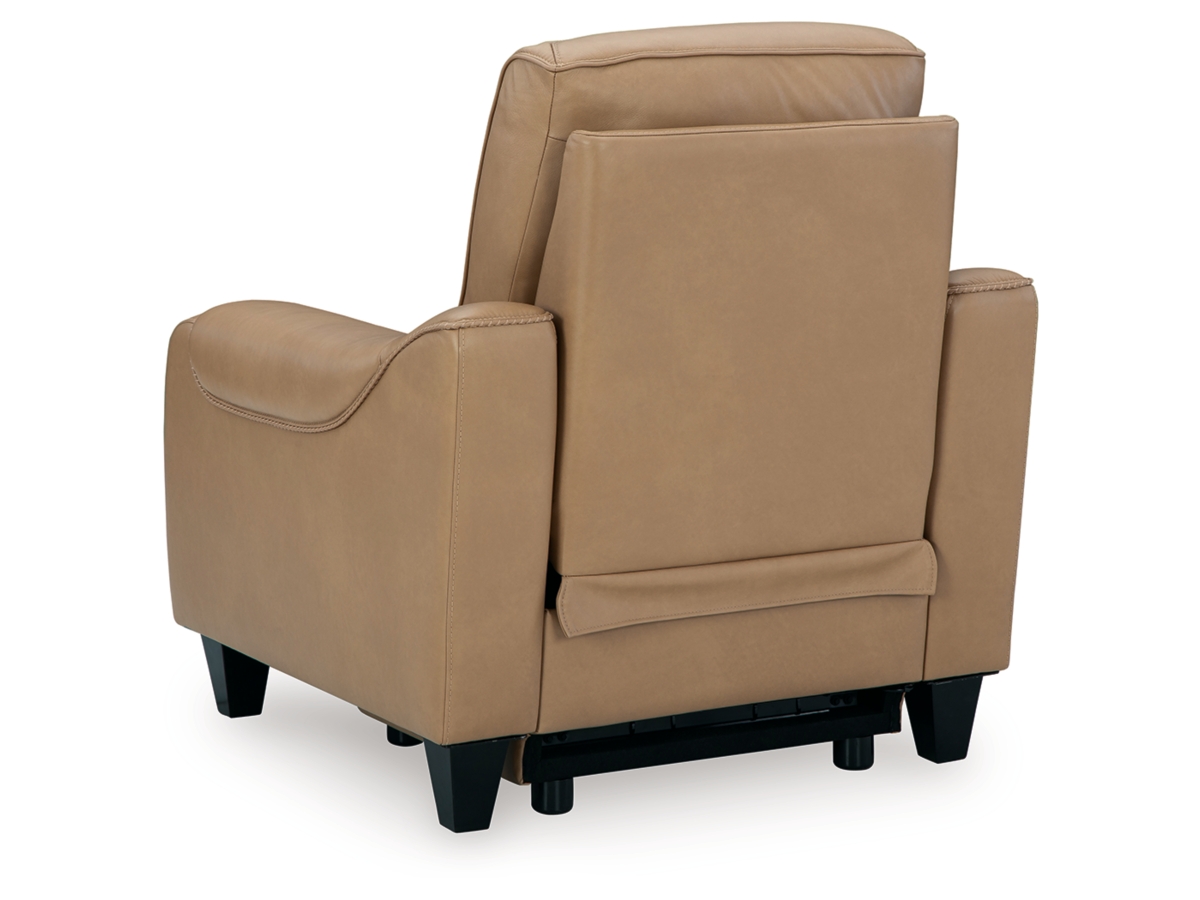 Mosswell Dual Power Leather Recliner | Ashley