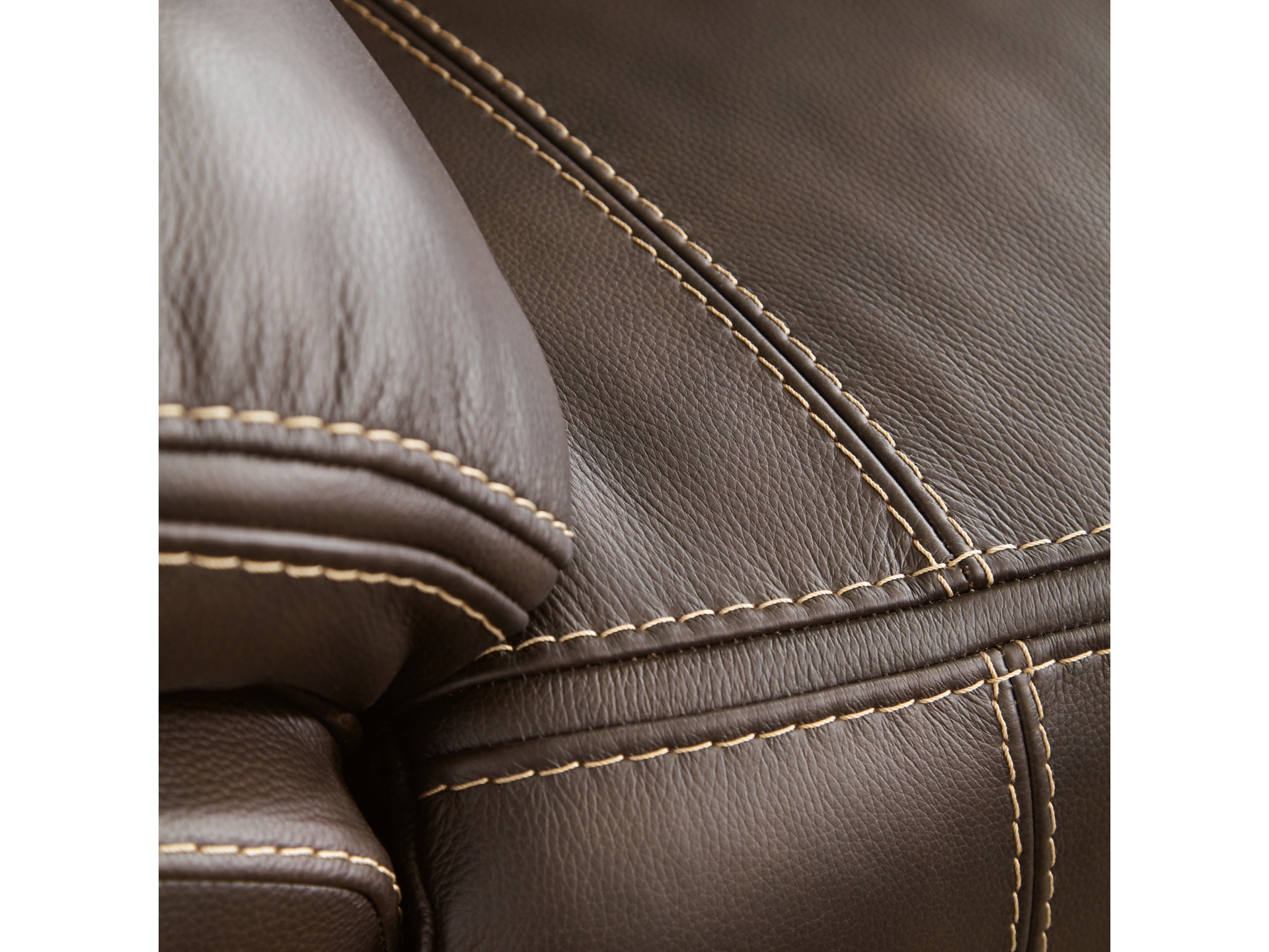 Image 4 of Dunleith Dual Power Leather Reclining Modular Sectional