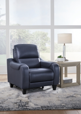 Mercomatic Power Recliner, Ocean, rollover