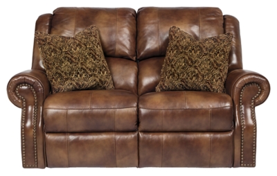 Walworth Power Reclining Loveseat, Auburn, large