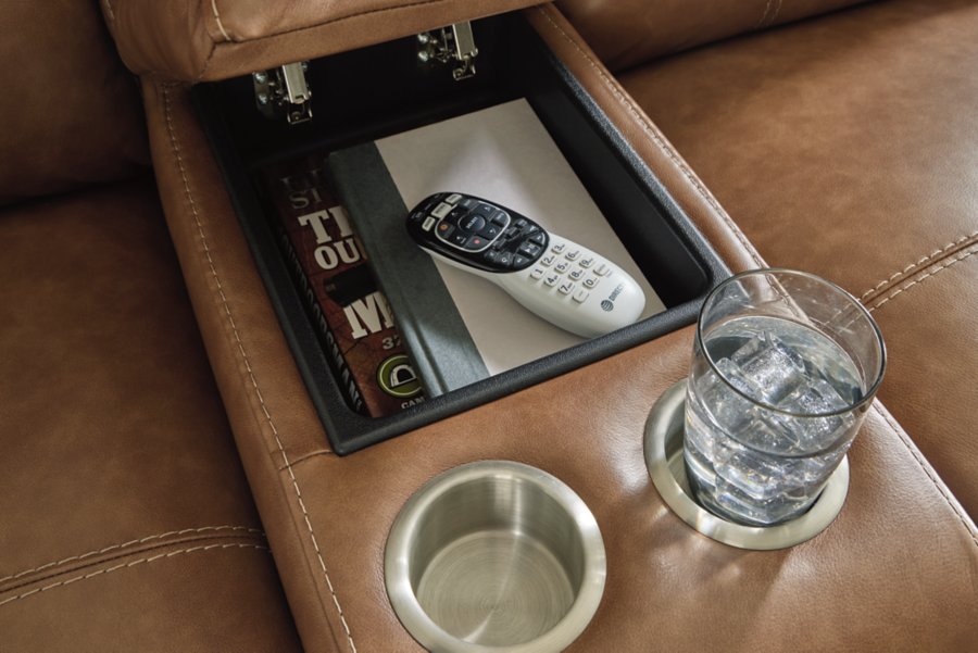 Trasimeno Power Reclining Loveseat with Console - image 8