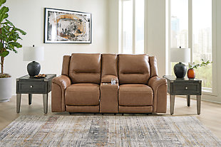 Trasimeno Power Reclining Loveseat with Console, , rollover