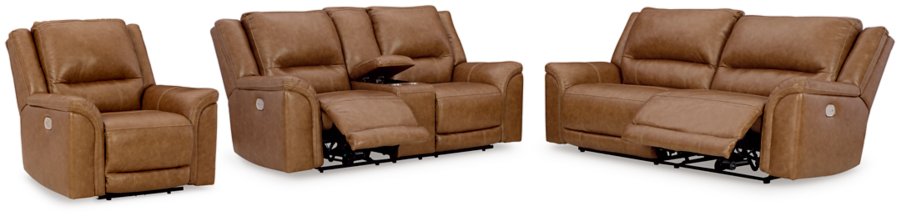 Sofá reclinable eléctrico, Loveseat y Sillón reclinable Trasimeno - image 1