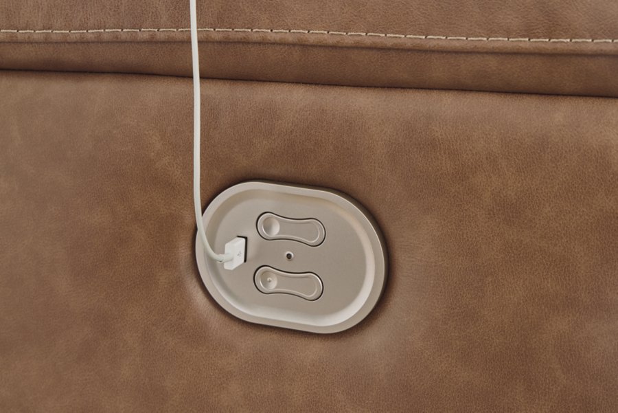 Trasimeno Power Reclining Loveseat with Console - image 9