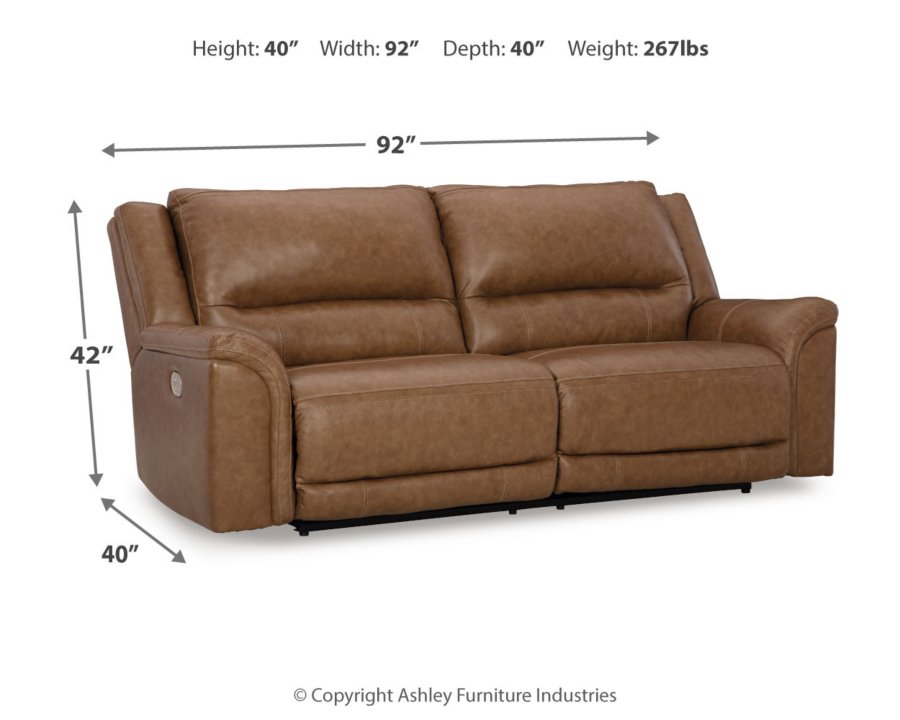 Sofá reclinable eléctrico, Loveseat y Sillón reclinable Trasimeno - image 17