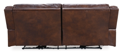 Catanzaro Dual Power Leather Reclining Sofa