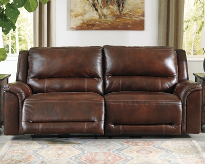 Ashley Leather Recliner Sofa Loveseat Baci Living Room