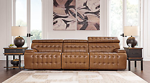 Temmpton 3-Piece Power Reclining Sectional Sofa, , rollover