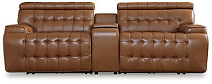 Temmpton 3-Piece Power Reclining Sectional Loveseat with Console, , large