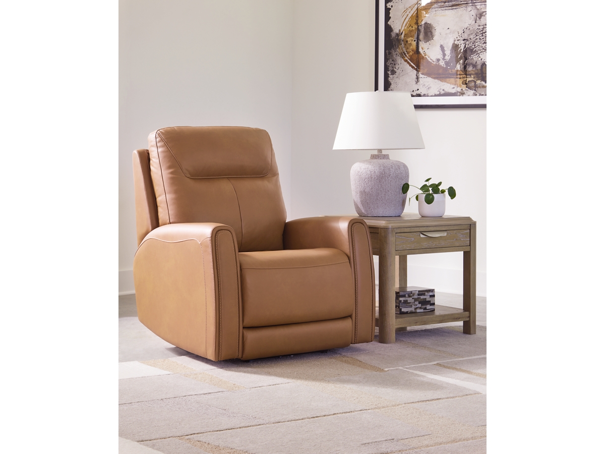Tryanny Triple Power Leather Recliner