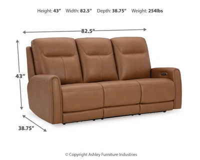 Tryanny Power Reclining Sofa, , large