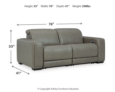 Correze 2-Piece Power Reclining Sectional, , large