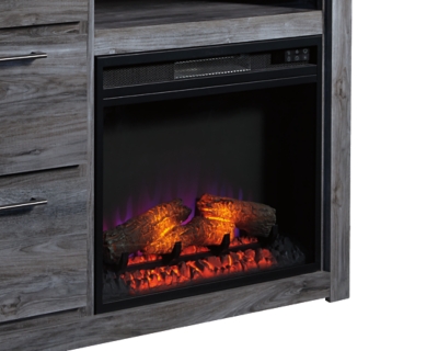 Entertainment Accessories Electric Fireplace Insert Ashley