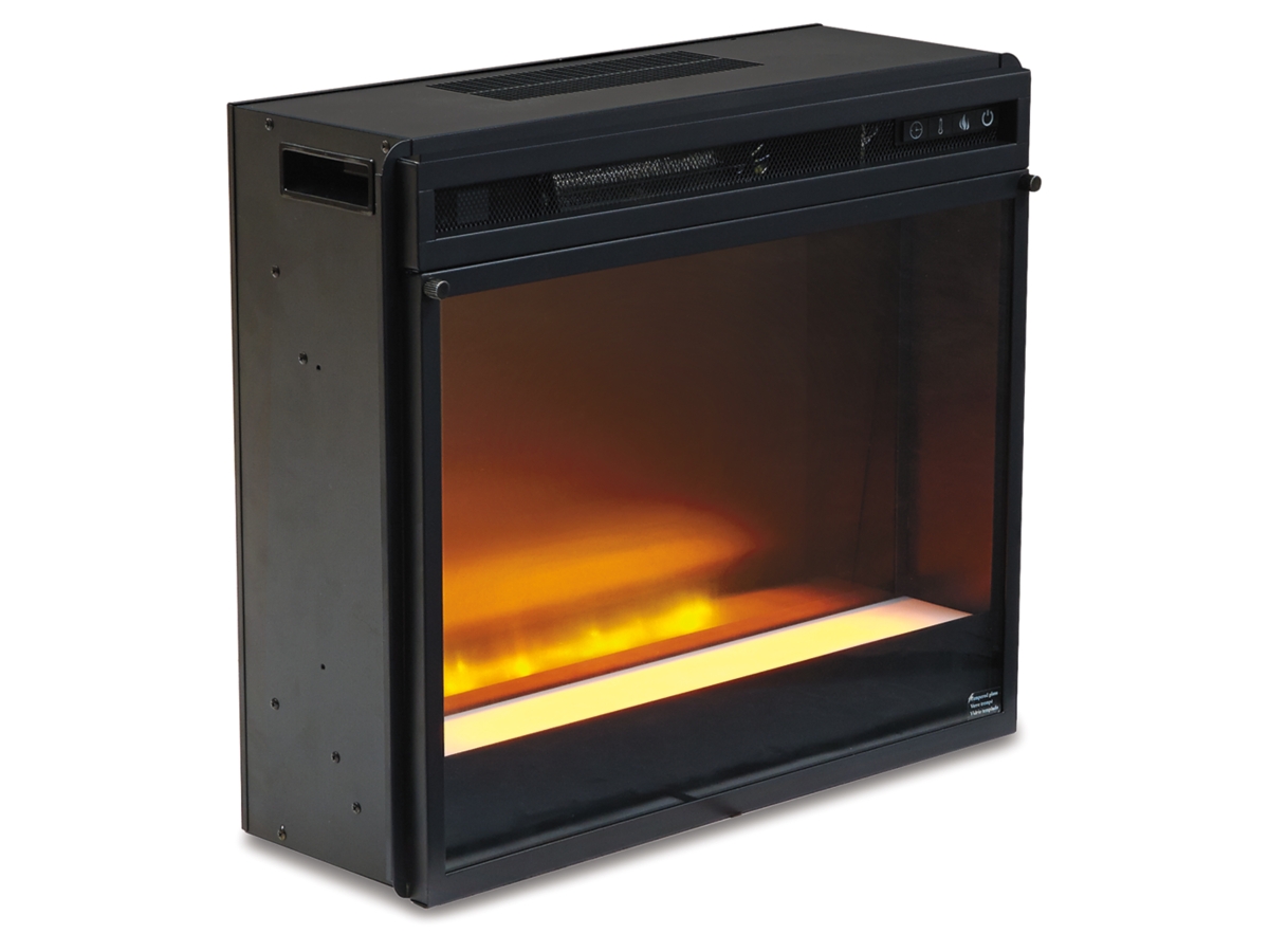 Wynnlow 63 TV Stand with Electric Fireplace for Mid Size Rooms Ashley